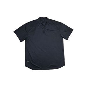Mens BYLT Blade Collar Polo Shirt Navy Blue 2XL